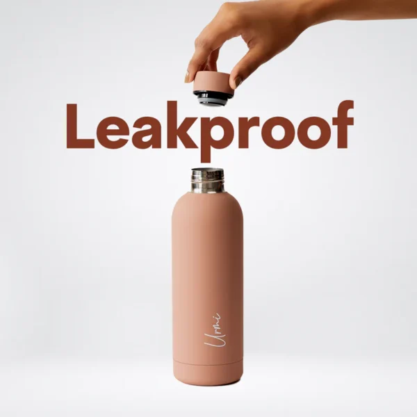 Quench - Personalised Water Bottle - Warm Peach - Image 4