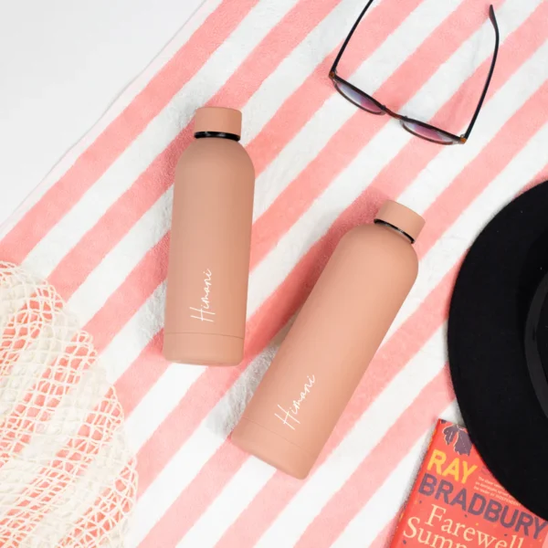 Quench - Personalised Water Bottle - Warm Peach - Image 5