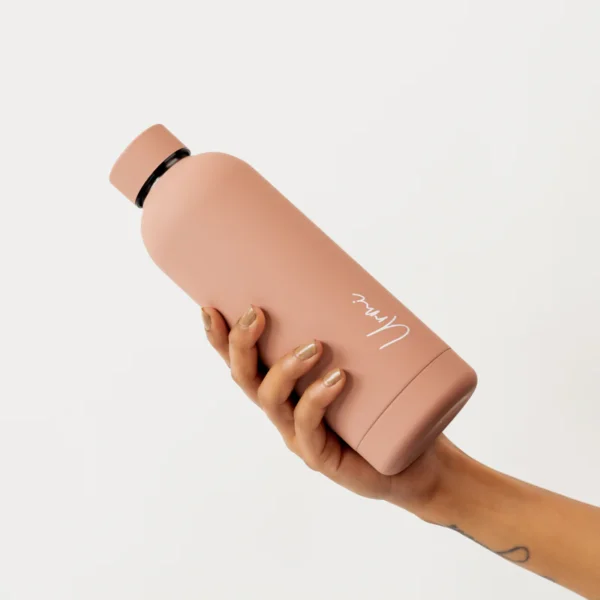 Quench - Personalised Water Bottle - Warm Peach - Image 6