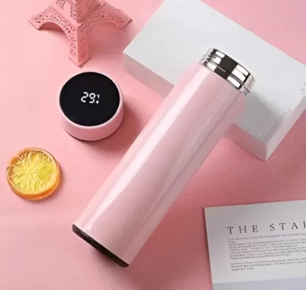 Custom Temperature Water Bottle ( Matte Black 750ml) - Image 4